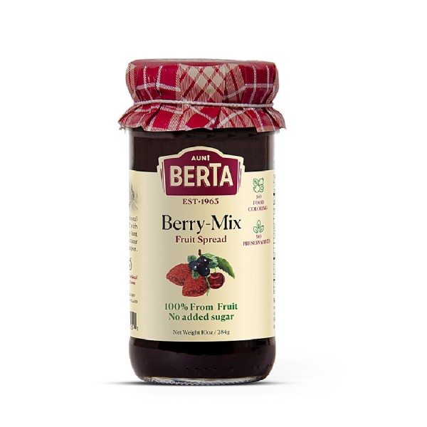 Encontraproduto.com.br - Geleia Israelense Frutas Vermelhas Sem Açúcar Aunt Berta 284 G