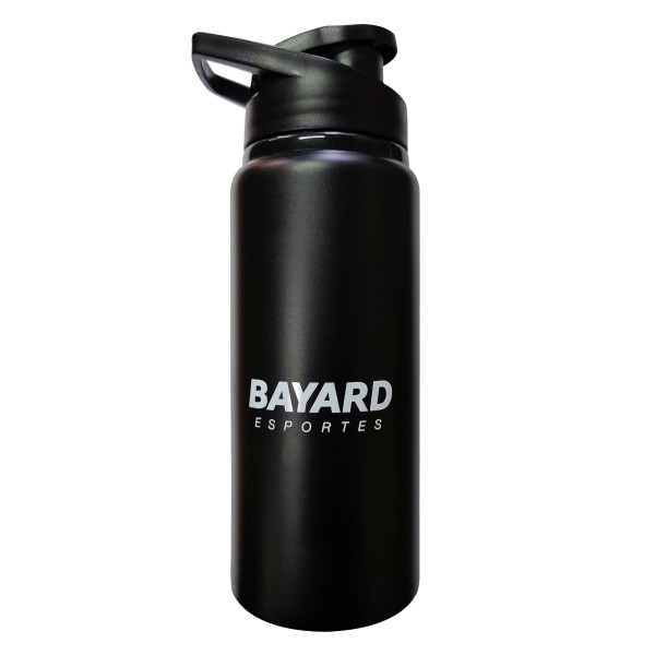 Encontraproduto.com.br - Garrafa Bayard Alumínio 600Ml Unissex - Preta
