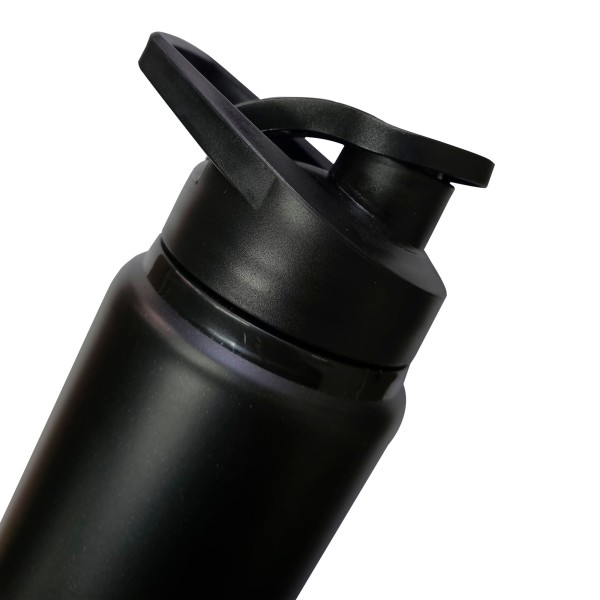Encontraproduto.com.br - Garrafa Bayard Alumínio 600Ml Unissex - Preta