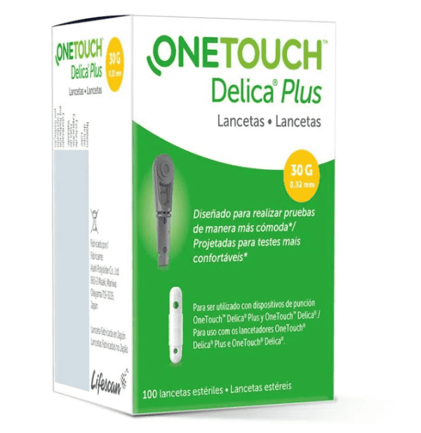 OneTouch Delica Plus 100 Lancetas