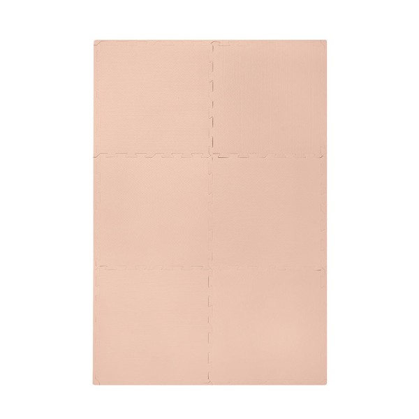 Encontraproduto.com.br - Tapete Retangular Tatame Rosé 3 Sprouts