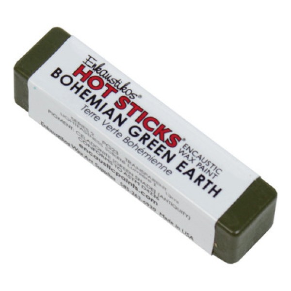 Bastão Para Encáustica Bohemian Green Earth G2 Enkaustikos