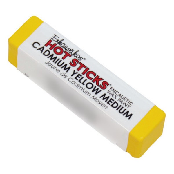 Encontraproduto.com.br - Bastão Para Encáustica Cadmium Yellow Medium G4 Enkaustikos