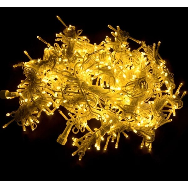 Cascata Cortina 300 LED Morno 3x2 Metros 110v pisca 13W