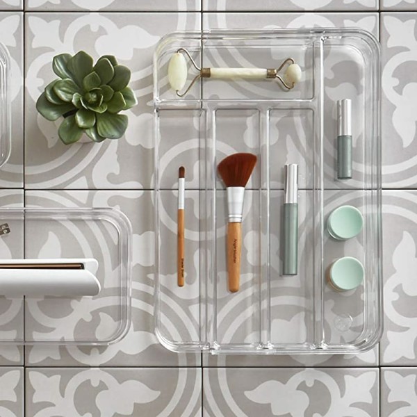 Encontraproduto.com.br - Organizador Extensível com 6 Compartimentos Crisp iDesign