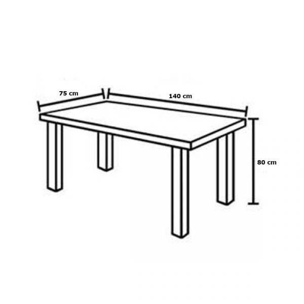 Encontraproduto.com.br - Mesa de Jantar 6 Cadeiras Martelado Prata Iris Soma Móveis