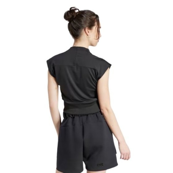 Encontraproduto.com.br - Camiseta Adidas Z.N.E Feminina - Preta