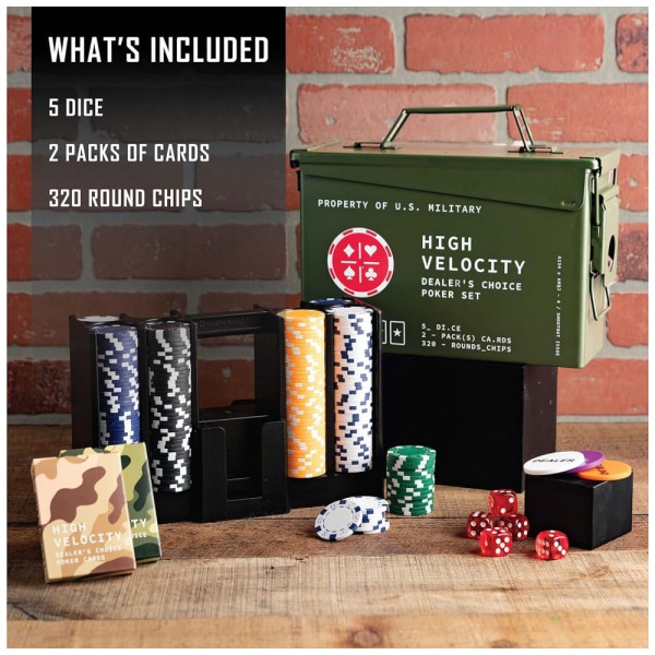 Encontraproduto.com.br - Maleta de Poker com 320 Fichas sem Numeração para Texas Holdem e Blackjack Plus, TITAN, Verde