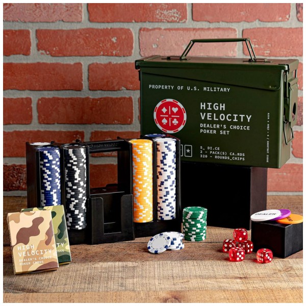 Encontraproduto.com.br - Maleta de Poker com 320 Fichas sem Numeração para Texas Holdem e Blackjack Plus, TITAN, Verde