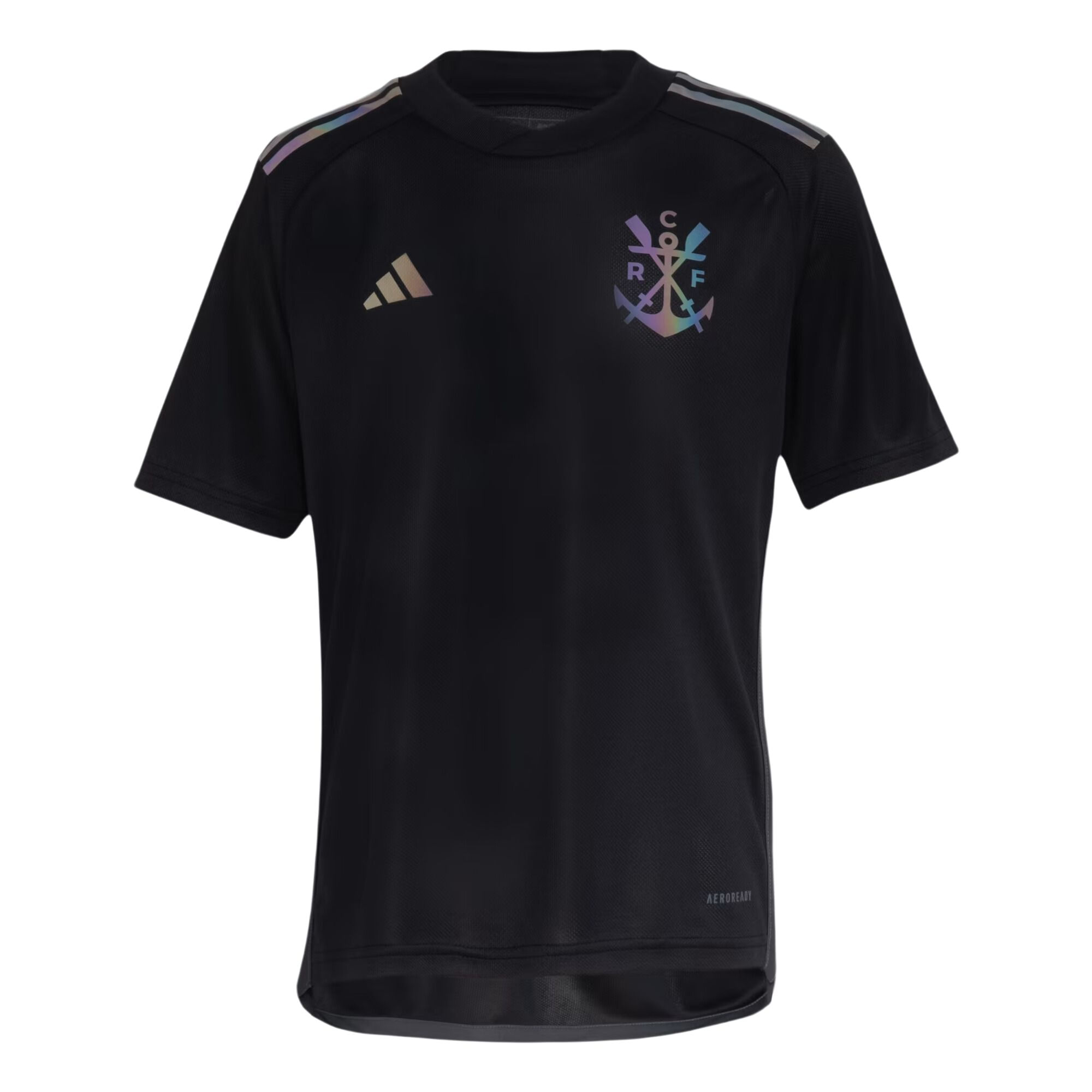 Camisa Flamengo III 23/24 Adidas Infantil - Preta