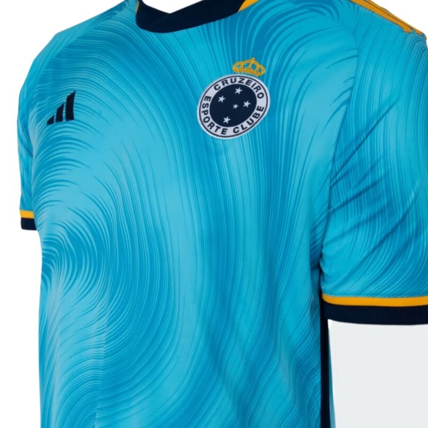 Encontraproduto.com.br - Camisa Cruzeiro III 23 Adidas Masculina - Azul