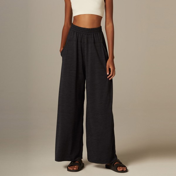 Encontraproduto.com.br - Calça Fitness Pantalona Preta Alba