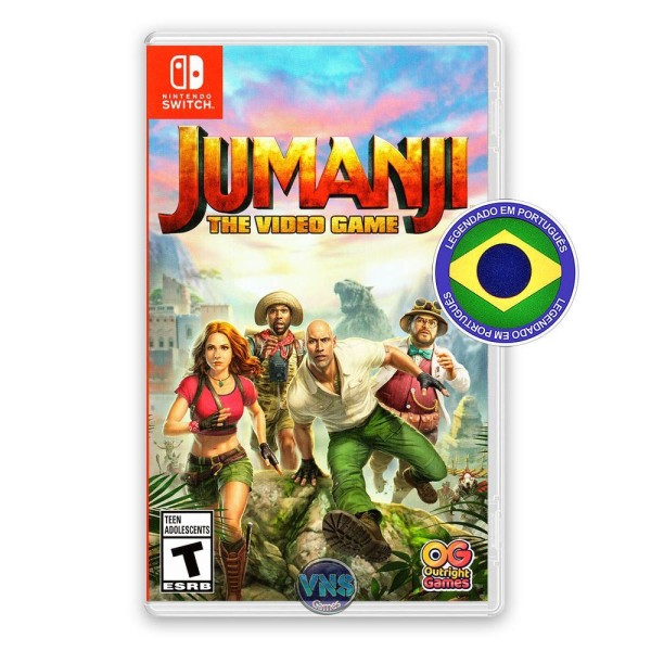 Encontraproduto.com.br - Jumanji - The Video Game - Switch