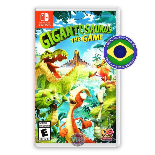 Encontraproduto.com.br - Gigantosaurus The Game - Switch