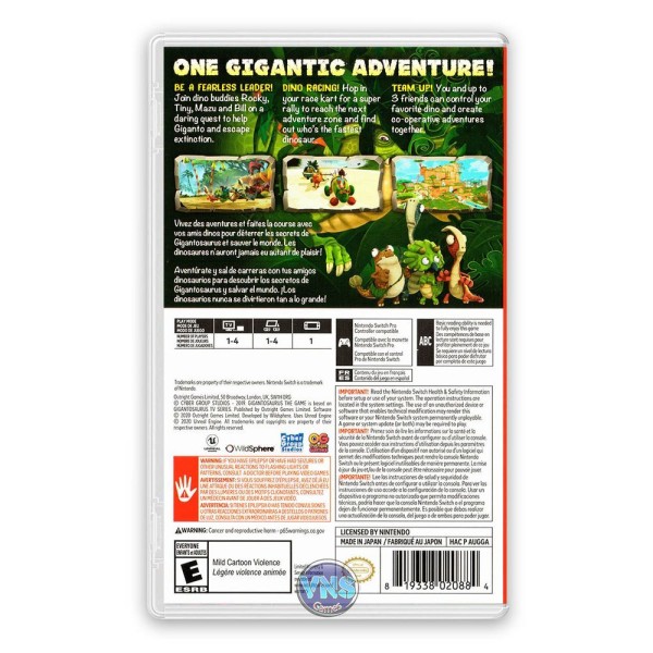 Encontraproduto.com.br - Gigantosaurus The Game - Switch