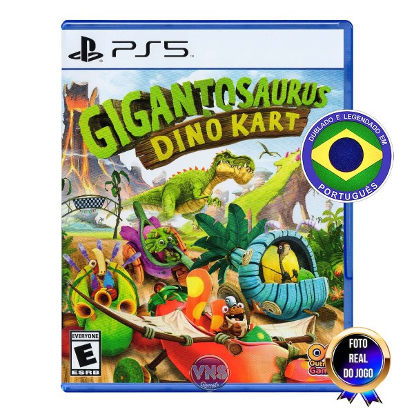 Encontraproduto.com.br - Gigantosaurus Dino Kart - PS5 - Mídia Física