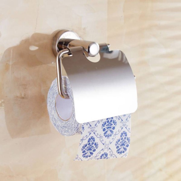 Encontraproduto.com.br - Caixa De Papel De Rolo De Aço Inoxidável 304, Caixa De Tecido Meio Pacote
