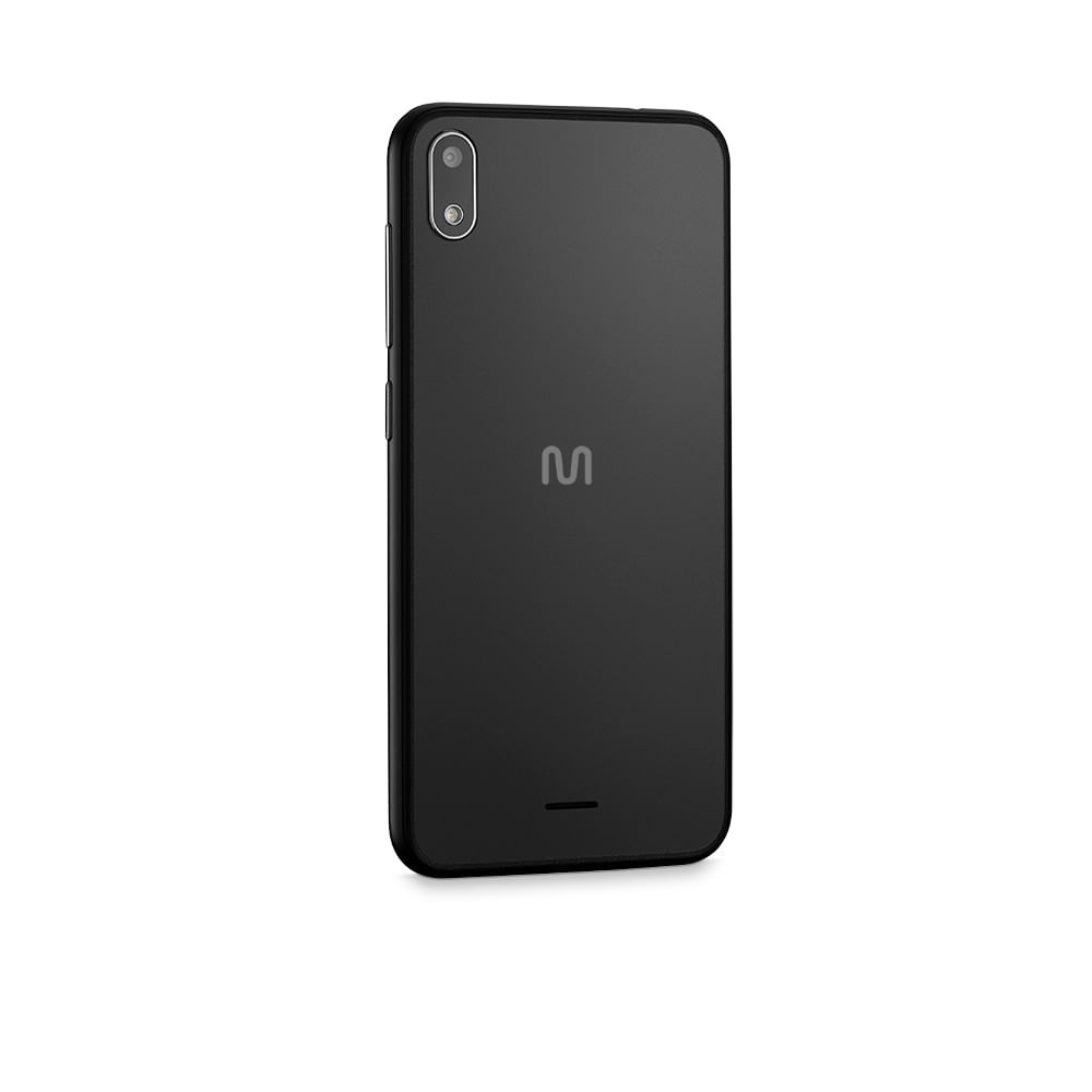 Encontraproduto.com.br - Smartphone Multilaser E 3G 32GB - 5.0 pol. Dual Chip - 5MP + 5MP Android 8.1 (Go edition) Quad Core - Preto - P9128OUT [Reembalado]