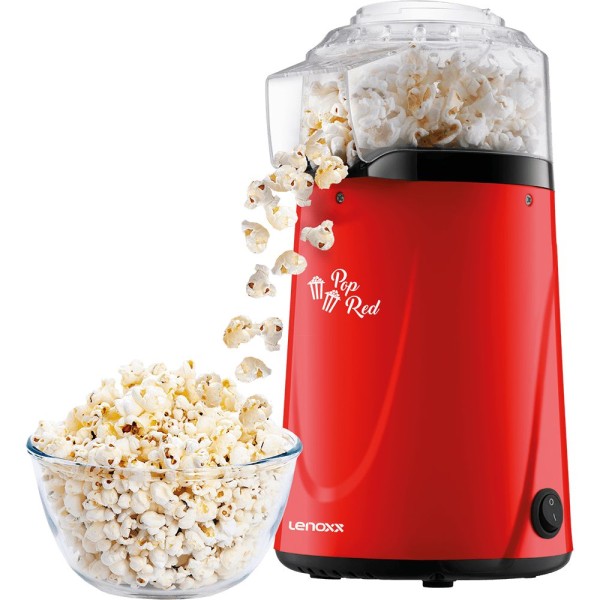 Encontraproduto.com.br - Pipoqueira Elétrica Lenoxx Pop Red PPC953 1200W Vermelho