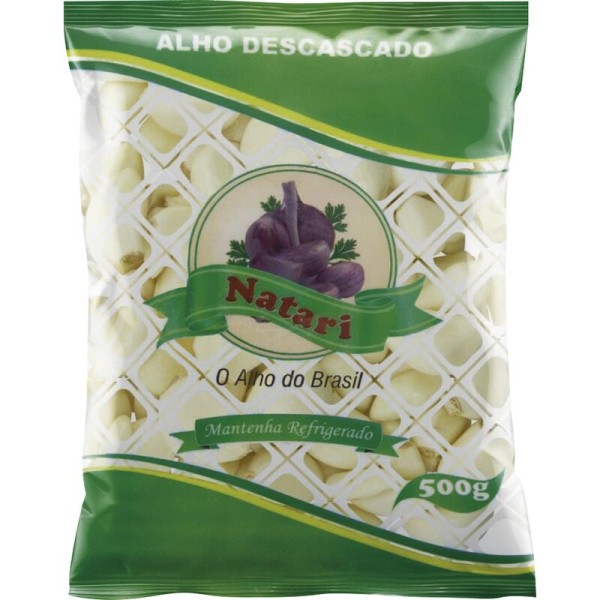 Encontraproduto.com.br - Alho Descascado Natari Pacote com 500g