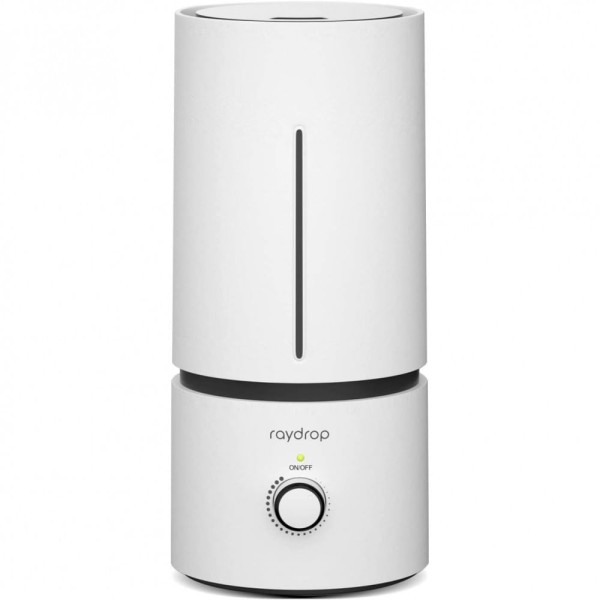 Encontraproduto.com.br - raydrop Mini Umidificador Ultrassônico Portátil 1.7L, c, Desligamento Automático, Silencioso, Branco