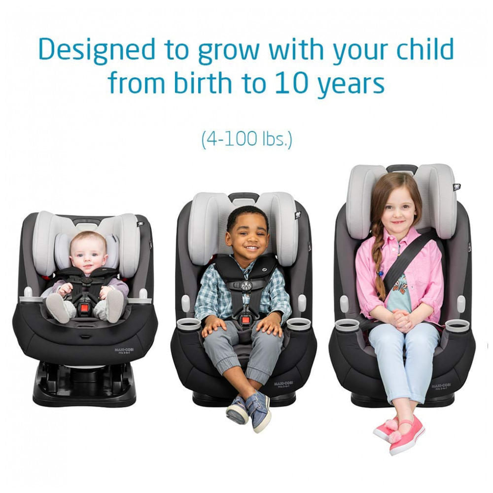 Encontraproduto.com.br - Bebê Conforto Conversível com Base de 2 Estágios para 2 a 45 kg, Noite, MAXI COSI CC244ESE, Azul