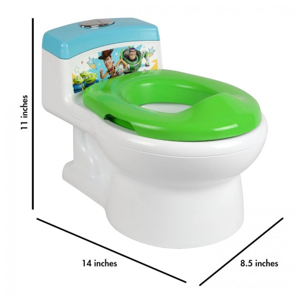 Encontraproduto.com.br - Troninho Realista Interativo para Crianças com Assento Ergonômico, THE FIRST YEARS Y11531CA1, Branco