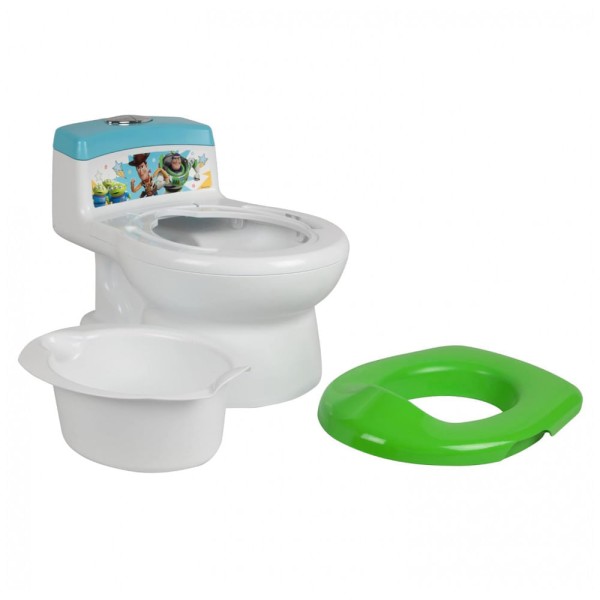 Encontraproduto.com.br - Troninho Realista Interativo para Crianças com Assento Ergonômico, THE FIRST YEARS Y11531CA1, Branco