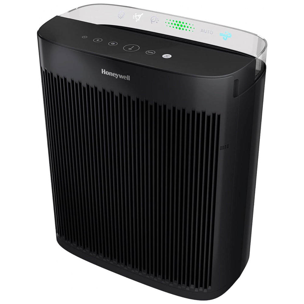 HPA5300 Purificador de Ar com Filtro HEPA, Área até 45 m2, com Indicador de Qualidade, HONEYWELL HPA5300B, Preto