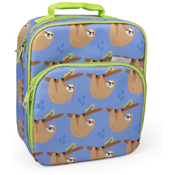 Encontraproduto.com.br - Bicho preguiça Lancheira Infantil com Isolamento, Para 3 Anos ou Mais, BENTOLOGY, Azul