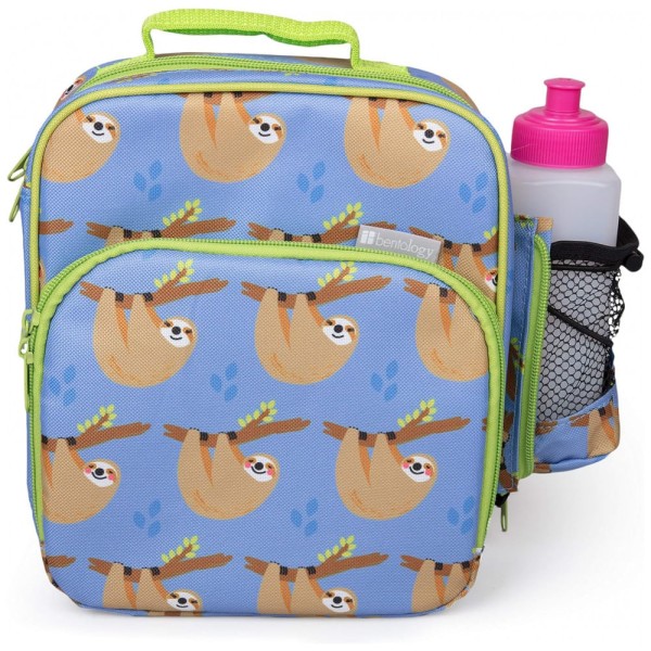Encontraproduto.com.br - Bicho preguiça Lancheira Infantil com Isolamento, Para 3 Anos ou Mais, BENTOLOGY, Azul