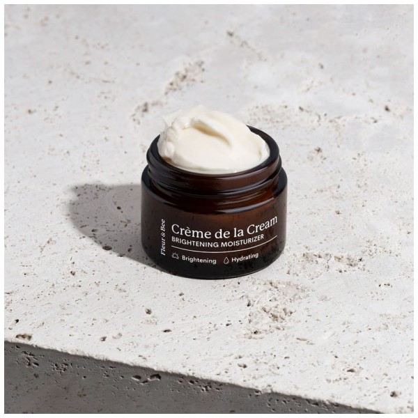 Encontraproduto.com.br - Creme Anti Idade Facial Vegano com Vitamina C, Hiperpigmentação e Corrector de Mancha Escura para Rosto, 44 mL, FLEUR BEE, Rosa