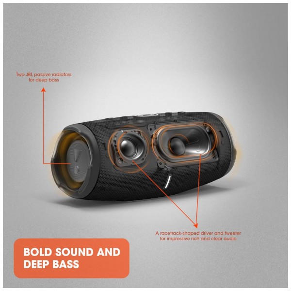Encontraproduto.com.br - Caixa de Som Bluetooth Portatil 5 a Prova d IP67 com 20H de Reprodução, JBL Charge 5, Preto