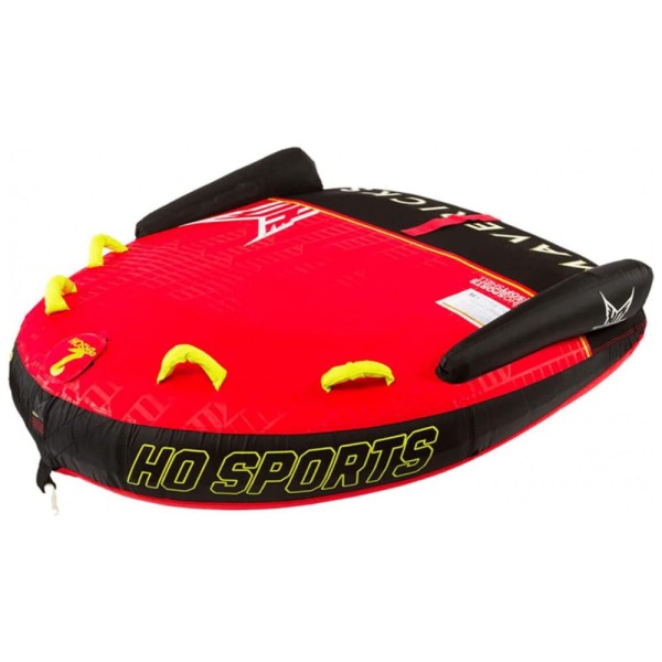 Encontraproduto.com.br - Boia Rebocável Aquática HO Mavericks 2 para 2 Pessoas, Vermelha