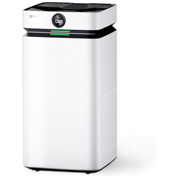 Purificador de Ar com Filtro True HEPA H13, Display LED e Área até 370 m2, Airdog X8, Branco