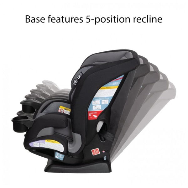 Encontraproduto.com.br - Cadeira de Bebê para Carro Conversível Tudo em Um com 4 Modos de Uso, 2 a 45 kg, Safety 1st Everslim DLX, Marrom