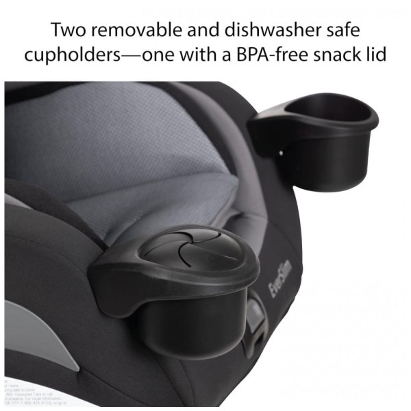 Encontraproduto.com.br - Cadeira de Bebê para Carro Conversível Tudo em Um com 4 Modos de Uso, 2 a 45 kg, Safety 1st Everslim DLX, Marrom