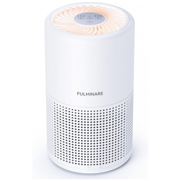 Purificador de Ar Silencioso com Filtro HEPA H13, 110V FULMINARE, Branco