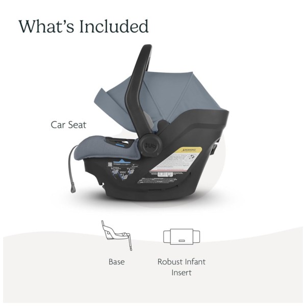 Encontraproduto.com.br - Cadeira de Bebê para Carro com Base e Perna de Carga Inclusas, UPPAbaby Mesa Max, Azul