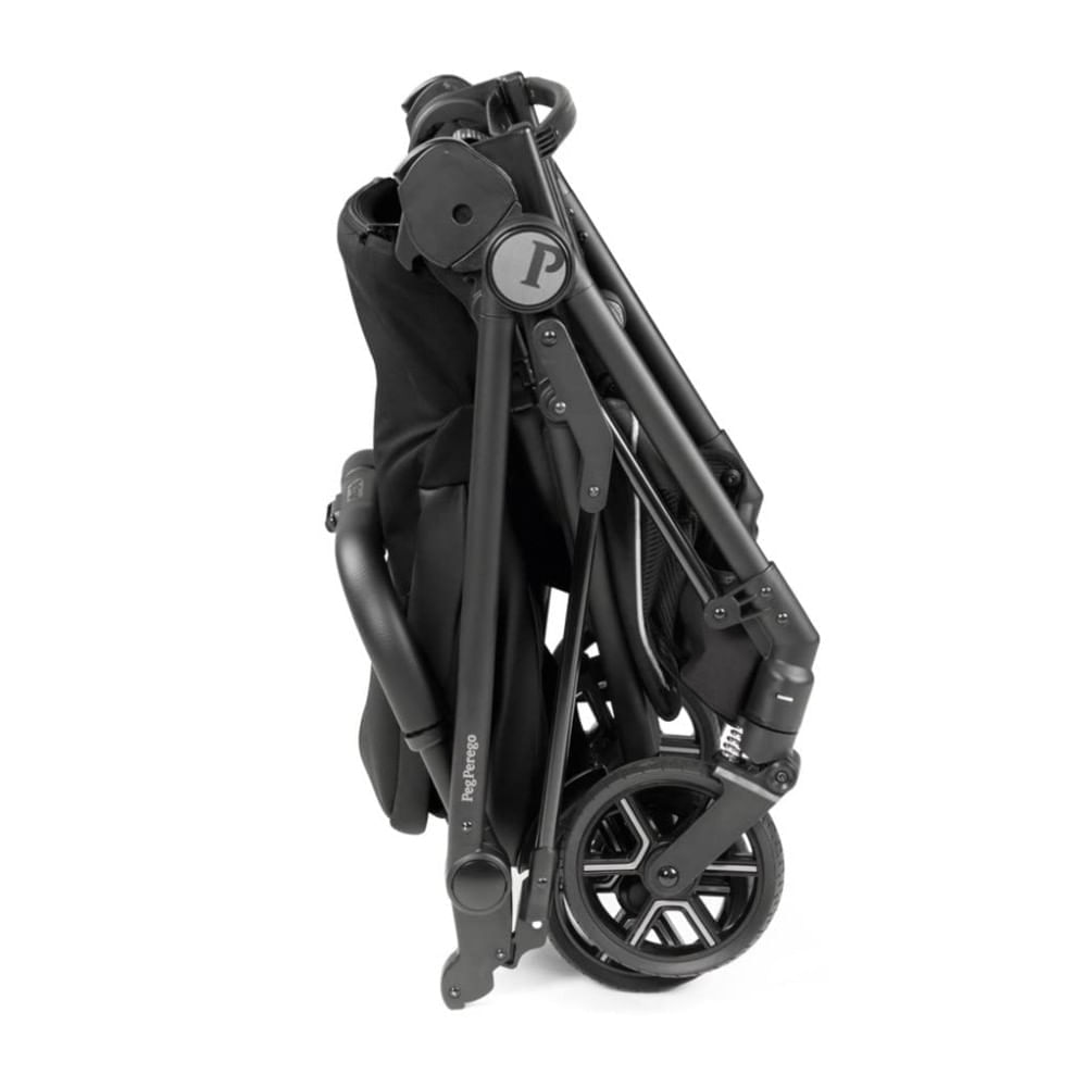 Encontraproduto.com.br - Carrinho de Bebê com Assento Grande, Confortável e Reclinável, Peg Perego Vivace, Preto