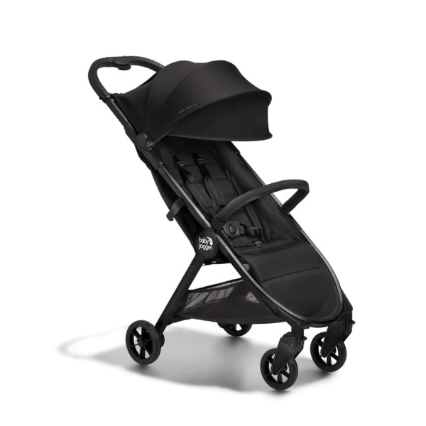 Encontraproduto.com.br - Carrinho de Bebê Ultracompacto com Trava Automática para Fácil Transporte e Armazenamento, Baby Jogger City Tour 2, Preto