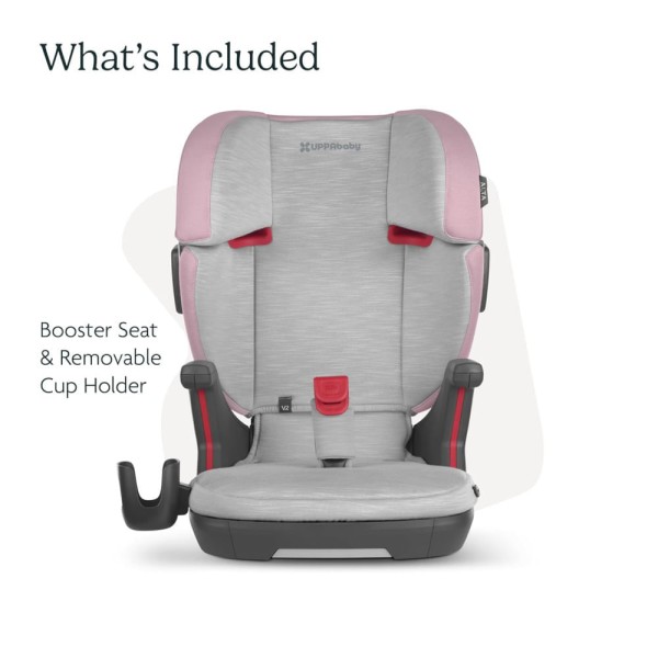 Encontraproduto.com.br - Cadeira de Bebe para Carro com Encosto Alto, Apoio de Cabeça, Porta-Copos e 7 Posições, UPPAbaby, Bege