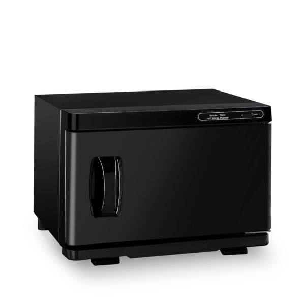 Aquecedor de Toalha Elétrico 8L para Barbearia ou Salão, Capacidade para Até 12 Toalhas Faciais, 110V, Retain Time, Preto