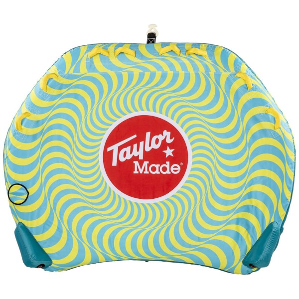 Encontraproduto.com.br - Boia Rebocável para 4 Pessoas com Conexão Pratica e Válvula Boston para Inflação Rápida, TaylorMade, Colorida