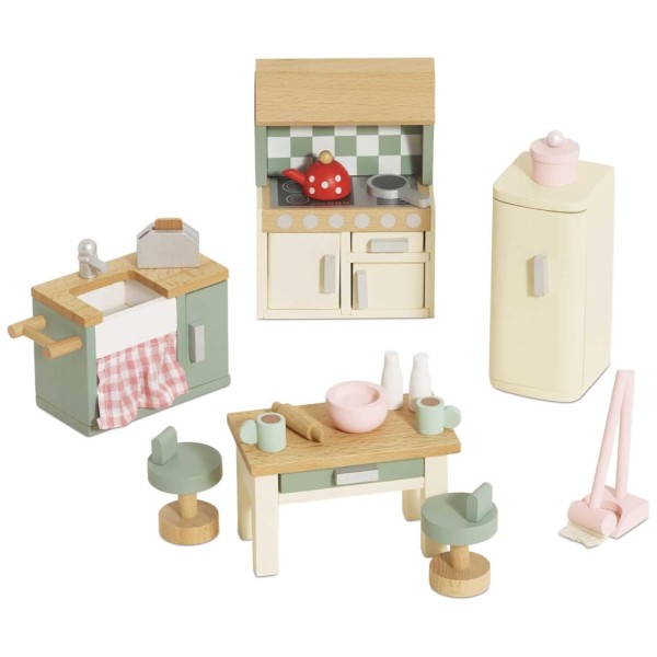 Conjunto de Móveis para cozinha de Casa de Bonecas Le Toy Van Daisylane ME059
