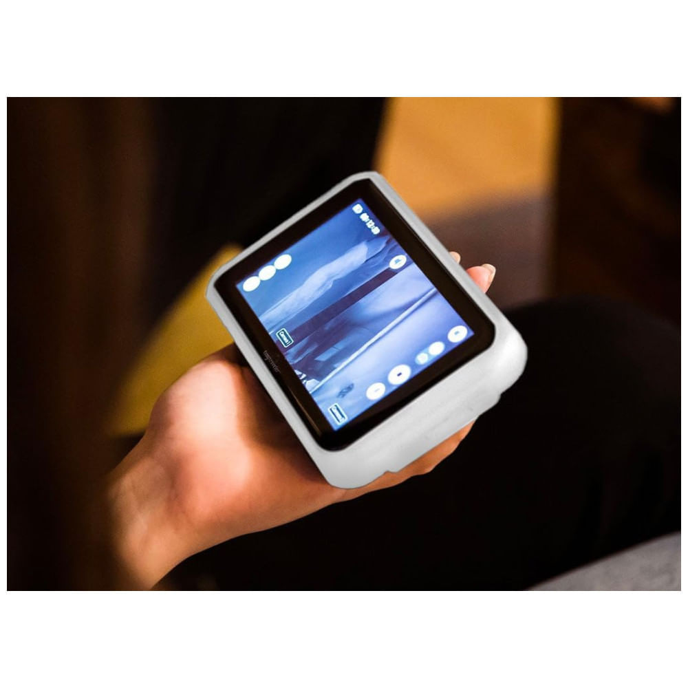 Encontraproduto.com.br - Babá Eletrônica sem Fio para Carro com Monitor de Video LCD Digital, Câmera e Visão Noturna, Tiny Traveler, Branco