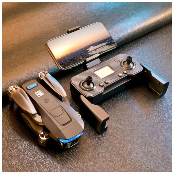 Encontraproduto.com.br - Drone GPS 4K para Adultos e Crianças, 50 Min de Voo, Transmissão 5G FPV, Motores Sem Escova, GPS Return Home, Siga-me e 2 Baterias, Cotwodfa, Preto