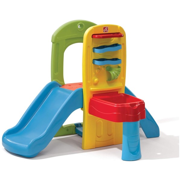 Playset Infantil Para Ambientes Internos e Externos, Com Escorregador, Escada, Labirinto de Bolas e Jungle Gym - Para Crianças a Partir de 1,5 Anos -