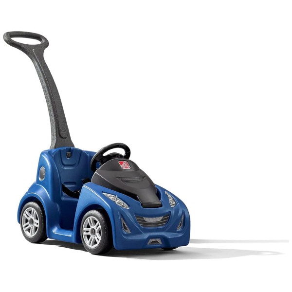 Carrinho de Passeio Infantil com Cinto de Segurança e Buzina, Feito de Plástico Durável, Suporta até 22,7 kg, Para Crianças de 1,5 a 3 Anos, Step2,