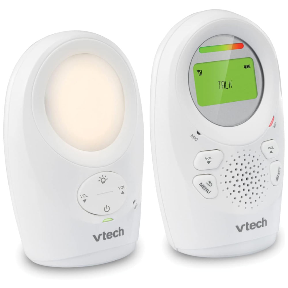 Babá Eletrônica Digital com Alcance Ampliado (1 Unidade para Pais),  DM1211 VTECH,  Branco